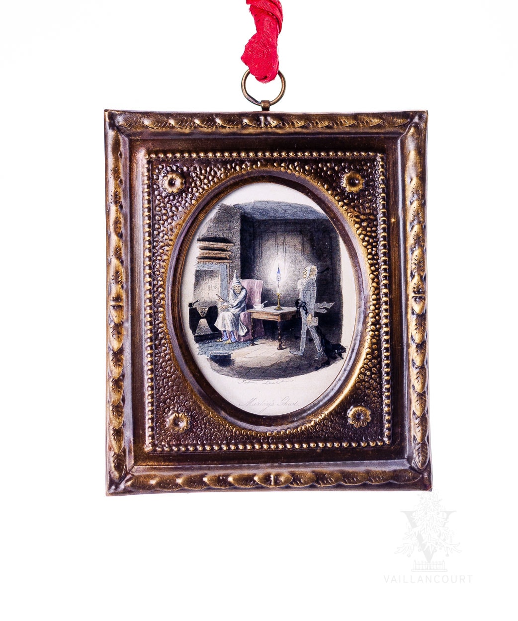 Marly's Ghost Hanging Brass Frame