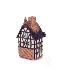 Kastel Keramik Half Timber House With Cat