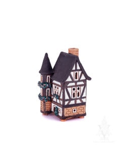 Kastel Keramik Half Timber House With Bay Window Smoker