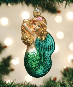 Seashell Mermaid Ornament