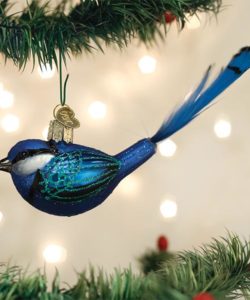 Hanging Fairy Wren Ornament