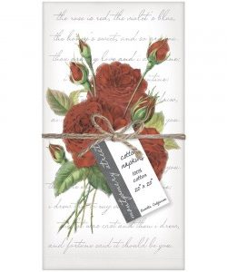 Roses Guest Napkins (Set of 2)
