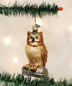 Wise Old Owl Ornament