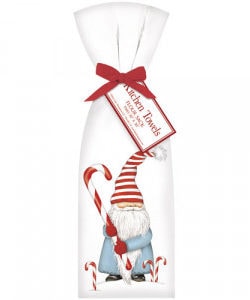 Candy Cane Gnome Towel