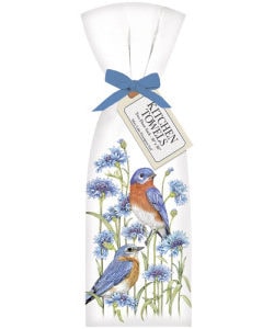 Meadow Bluebird Towel