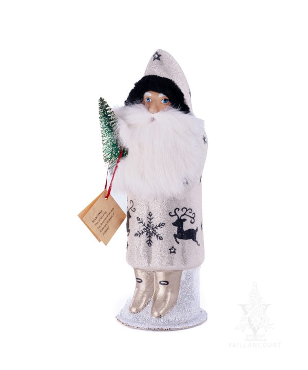 Ino Schaller White Santa Withreindeer & Fur