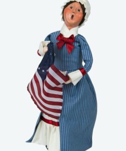 Standing Betsy Ross with Flag