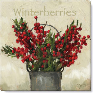 Winterberries Giclee Art Print