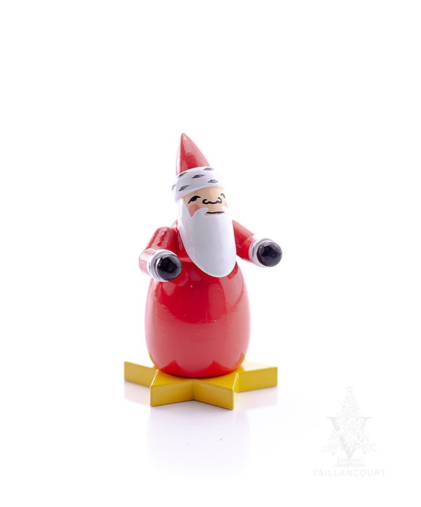 Standing Santa Claus on Star by Wendt & Kühn