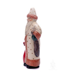 White Coat Father Christmas with Gold Stars (Edition of 5)