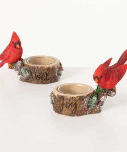 Cardinal Votive Candle Holder (Set of two)