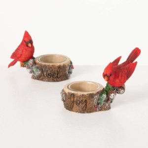 Cardinal Votive Candle Holder (Set of two)