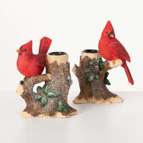 Cardinal Taper Candle Holder (Set of two)