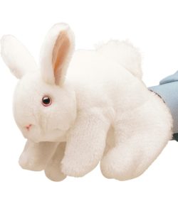 White Rabbit Bunny Puppet