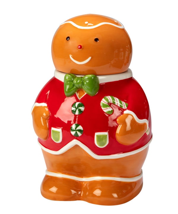 Holiday Magic Gingerbread Cookie Jar