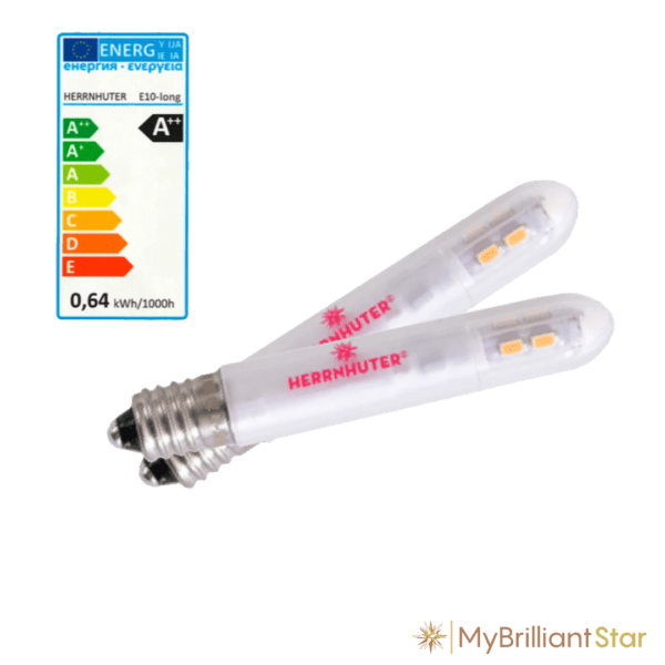 Herrnhuter Spare LED Bulb for Plastic Star Chains (LED/E10/0.6W/6.3V)