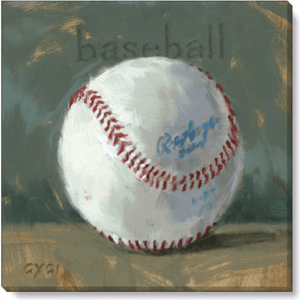 Baseball Sports Giclee Wall Art