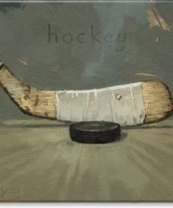 Hockey Stick Sports Giclee Wall Art