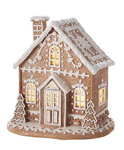 Large Gingerbread Lighted House