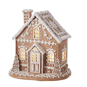 Large Gingerbread Lighted House