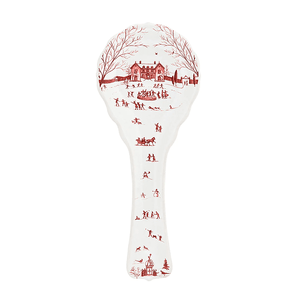 Country Estate Spoon Rest - Winter Frolic