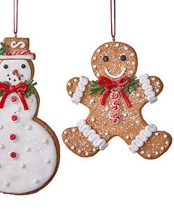 Gingerbread Snowman & Traditional Person (Assorted)