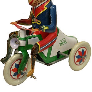 Collectible Tin Toy - Monkey on Tricycle
