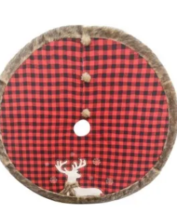 Check the Deer Tree Skirt
