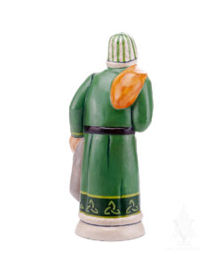 Celtic Triquetra Knot Irish Santa with Claddagh