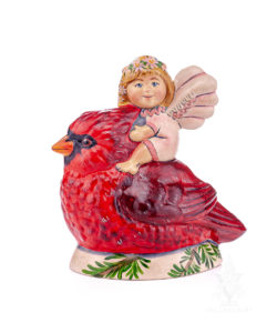 Angel Taking Flight on Cardinal