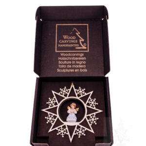 Star with Snowflake Angel with Candle