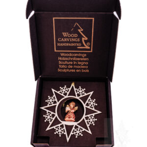 Star with Snowflake Angel with Parcel