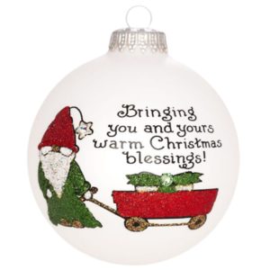 Gnome Blessings Ornament