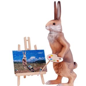 Marolin Large Easter Bunny Candy Box Painter