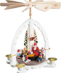 Glässer 1 Tier Santa with Toys Pyramid