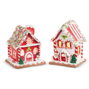Gingerbread House 7.25''  (Assorted designs)