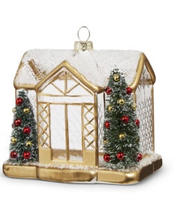 Gold House Ornament