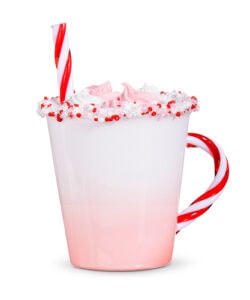 Pink Hot Chocolate Ornament