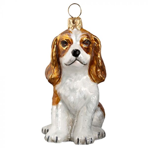 King Charles Puppy Blenheim Ornament