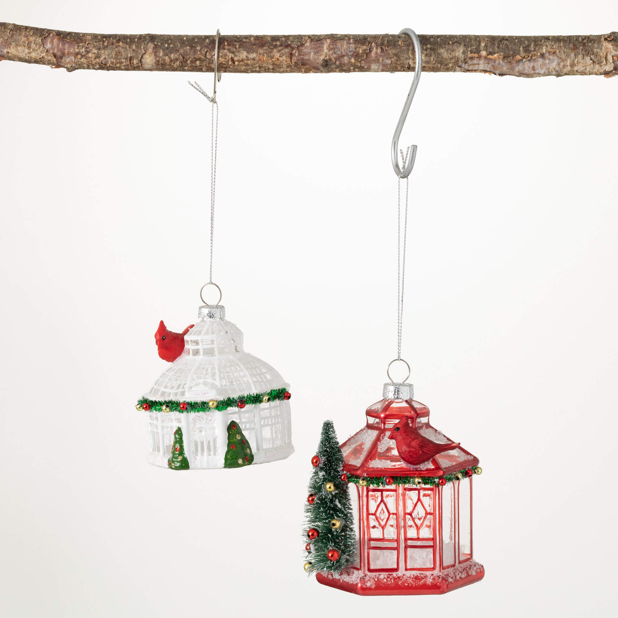 Bird House Ornament  (Assorted designs)
