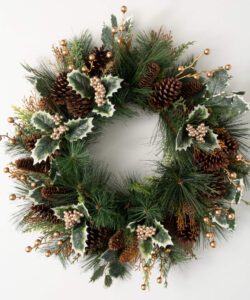 Pine of Holly Wreath