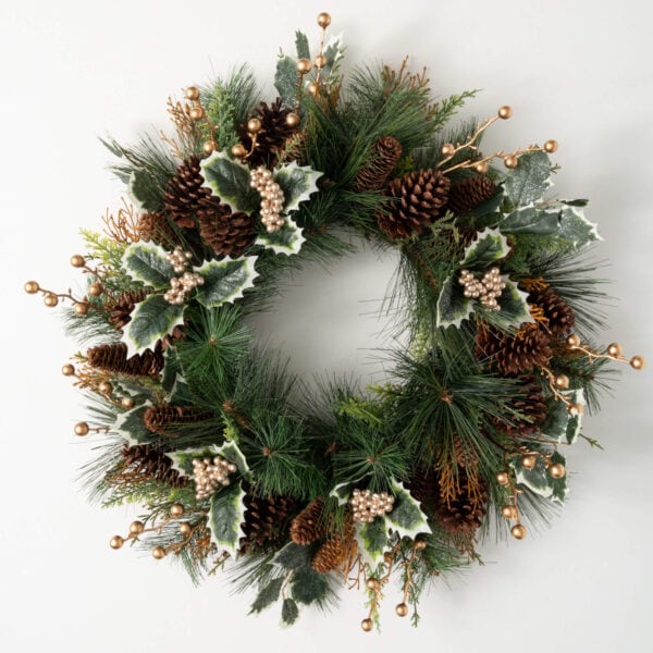 Pine of Holly Wreath