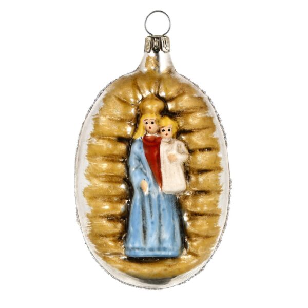 MAROLIN Glass Ornament Madonna