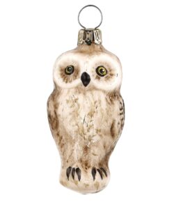 MAROLIN Glass Ornament Small Owl