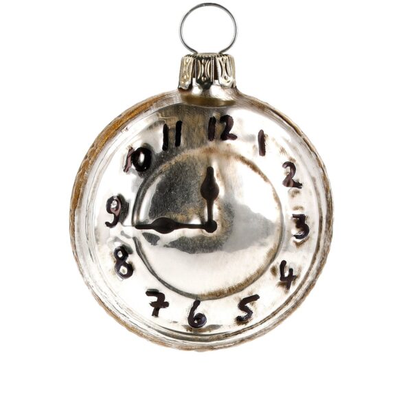MAROLIN Glass Ornament Pocket Watch