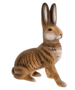 MAROLIN Sitting Easter Hare With Lift-Off Head Brown