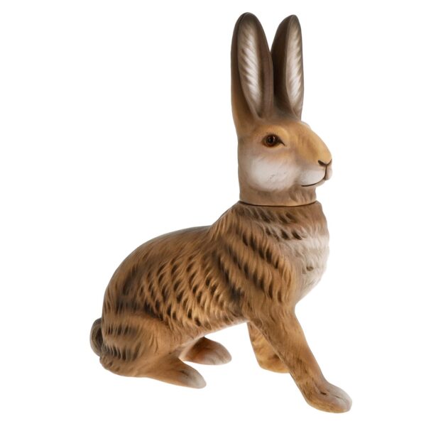 MAROLIN Sitting Easter Hare With Lift-Off Head Brown