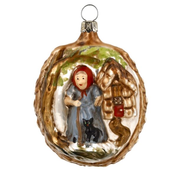 MAROLIN Glass Ornament Hansel & Gretel