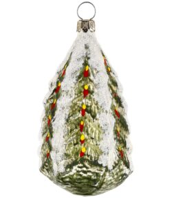 MAROLIN Glass Ornament Large Spruce