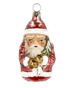 MAROLIN Glass Ornament Little Santa
